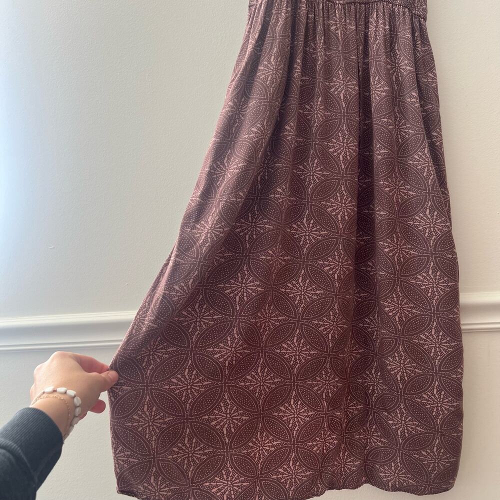Carve Designs women’s  Grayson‎ Dress Midi Sleeveless Rayon Elastic Waist Sz XS - Picture 6 of 8